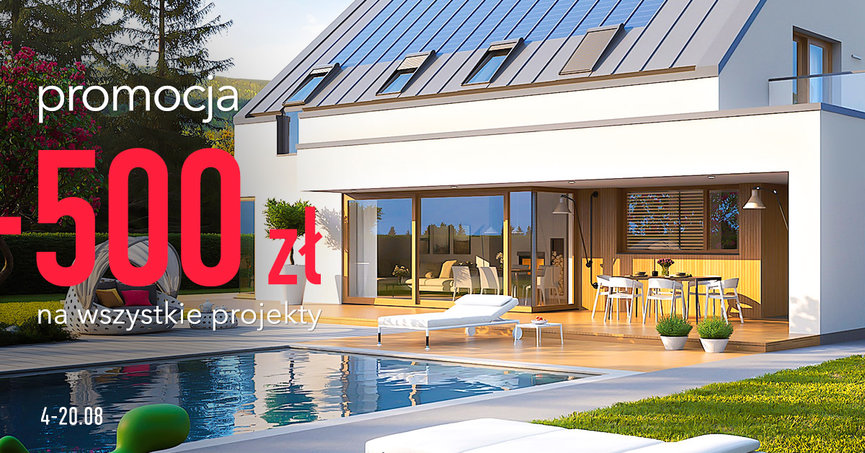 Projekty domów w promocji 
