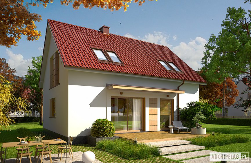 Projekt domu E12 II ECONOMIC 