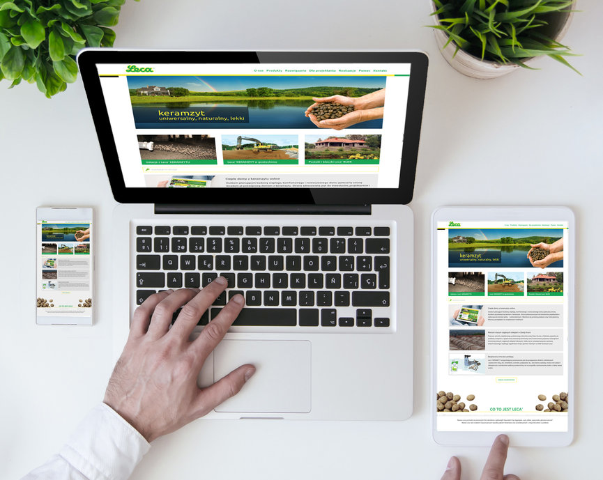 Nowa strona o keramzycie Leca®