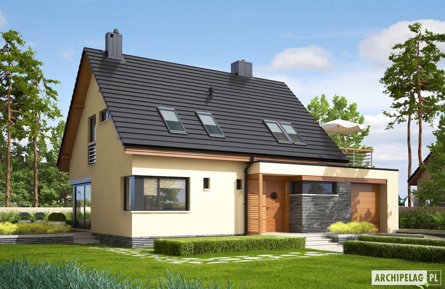 Projekt domu Tim IV G1 ECONOMIC (wersja A)