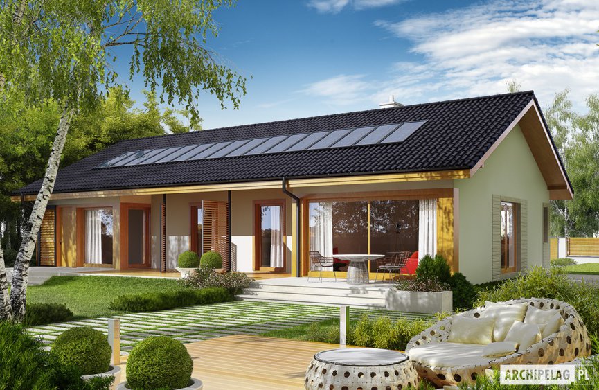 Projekt domu Eryk G1 MULTI-COMFORT