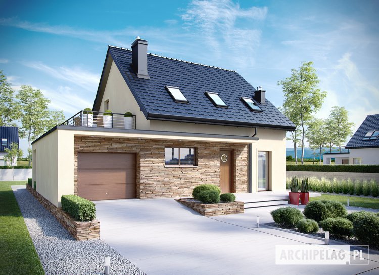 Projekt domu E14 II G1 ECONOMIC