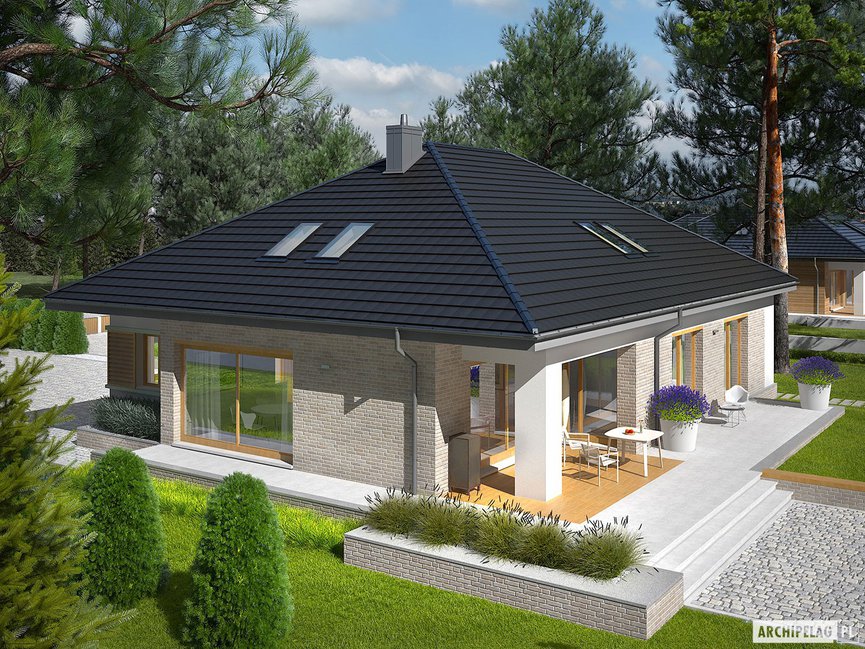 Wizualizacja projektu domu Marcel IV G2
