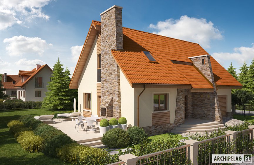 Projekt domu Basia G1 