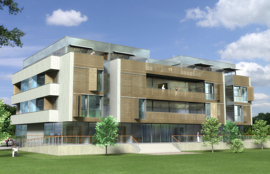 Budynek usługowy Na Grobli 