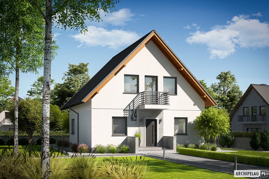 Projekt domu Daga - dom dla rodziny 2+2