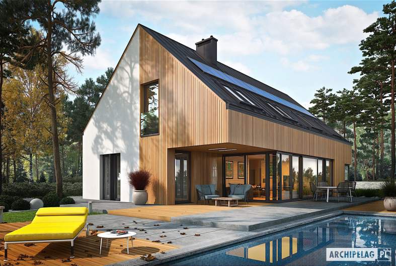 Wizualizacja projektu domu Daniel V G2 ENERGO PLUS