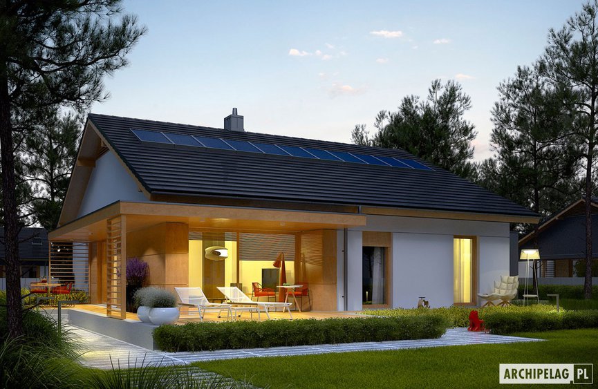 Projekt domu Iwo II G2 ENERGO PLUS