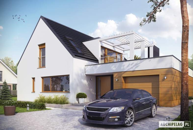 Wizualizacja projektu domu Neo G1 ENERGO