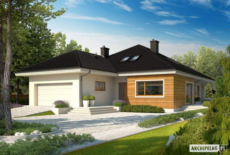 Wizualizacja projektu domu Liv 3 G2