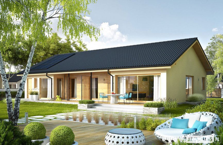 Projekt domu Eryk IV G1 ECONOMIC 