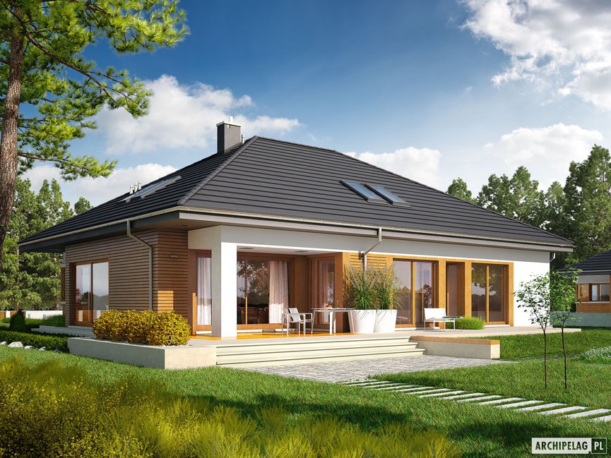 Wizualizacja projektu domu Marcel G2