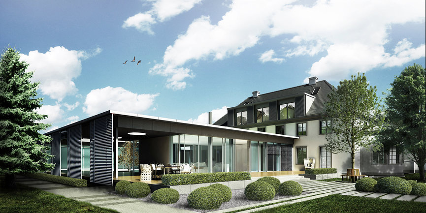 Dom jednorodzinny - STUDIO Artur Wójciak 