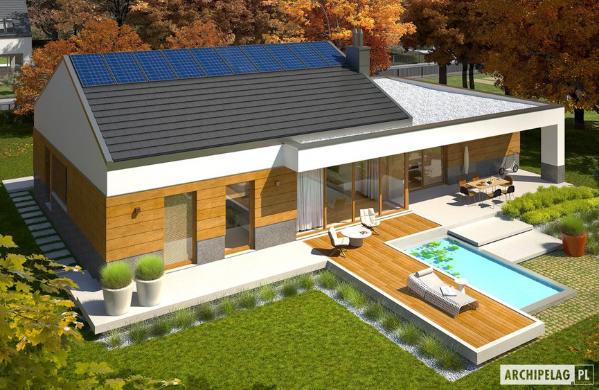 Projekt domu EX 11 G2 (wersja D) 