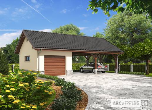 House plan - Garage G24